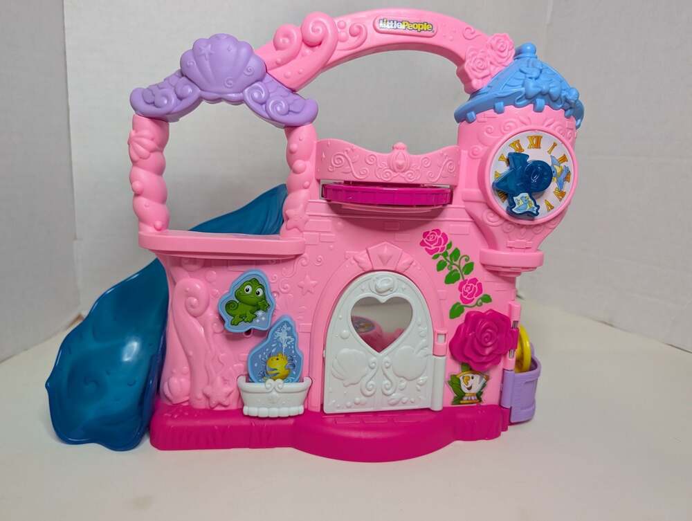 Fisher-Price Little People Disney Princess Play & Go Castle Playset